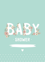 Load image into Gallery viewer, Baby Shower Recordable Audio Voice Greeting Card 

