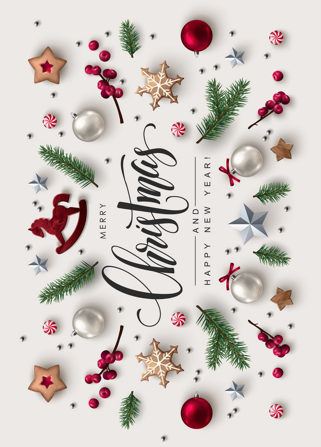 Christmas Recordable Audio Voice Greeting Card