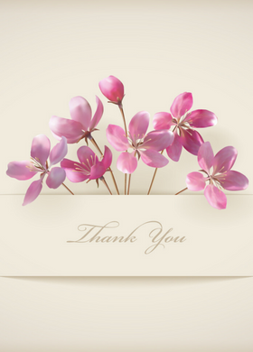 Thank You Recordable Audio Voice Greeting Card