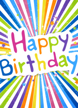 Load image into Gallery viewer, Birthday Recordable Audio Voice Greeting Card
