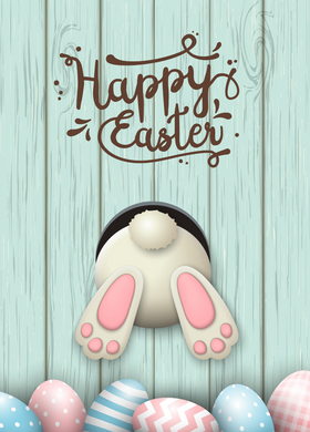Easter Recordable Audio Voice Greeting Card