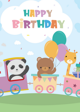 Happy Birthday Recordable Audio Voice Greeting Card