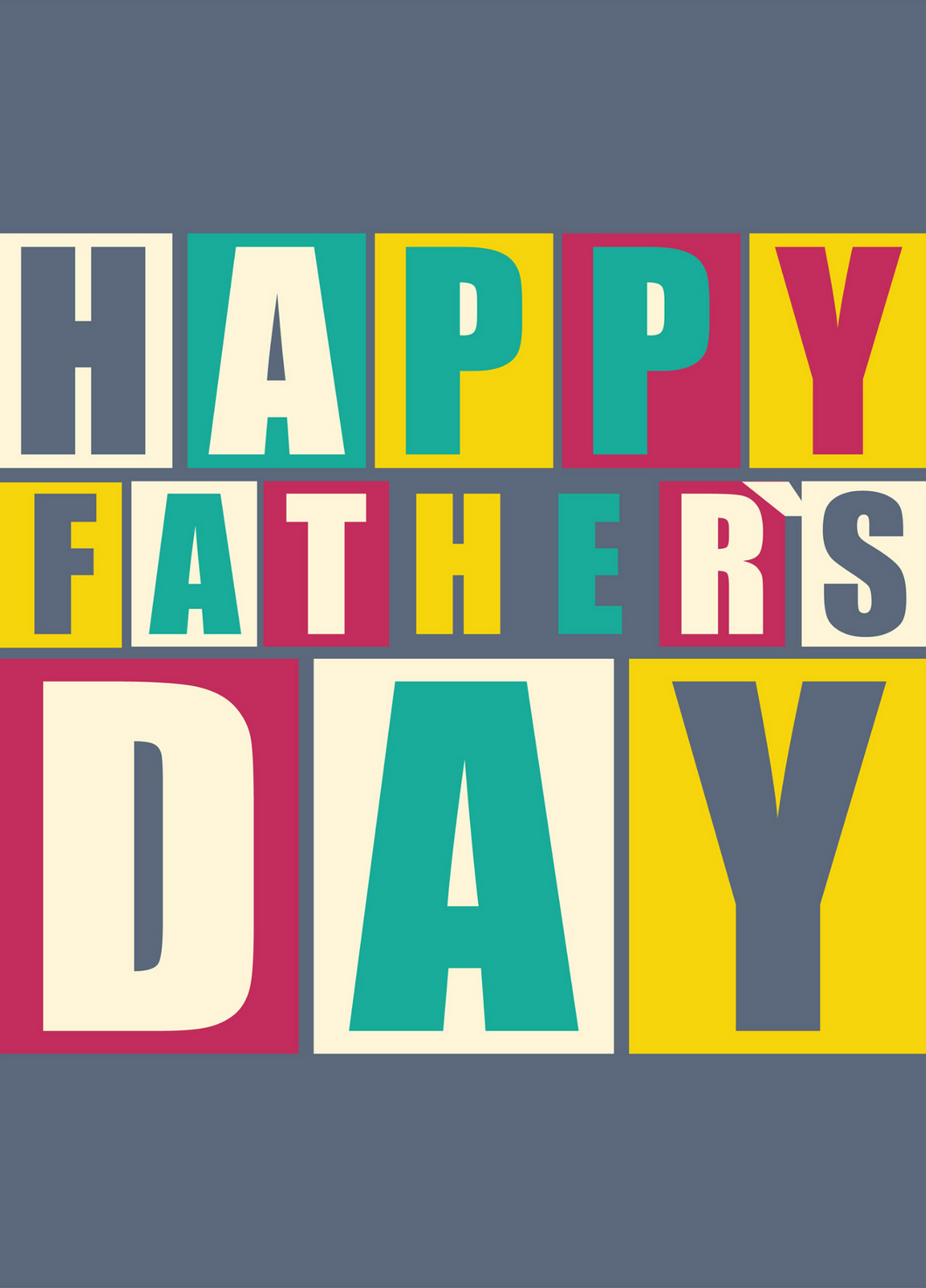 Father's Day Recordable Audio Voice Greeting Card