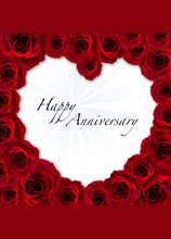 Load image into Gallery viewer, Anniversary Recordable Audio Voice Greeting Card
