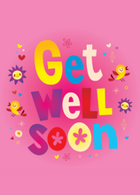 Load image into Gallery viewer, Get Well Soon Recordable Audio Voice Greeting Card
