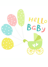 Load image into Gallery viewer, New Baby Recordable Audio Voice Greeting Card
