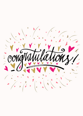 Congratulations Recordable Audio Voice Greeting Card