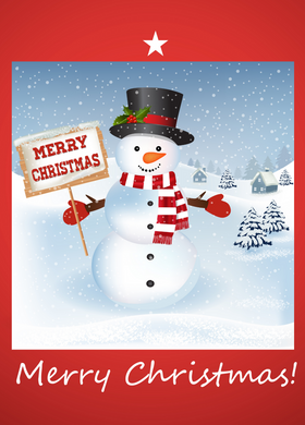 Christmas Recordable Audio Voice Greeting Card