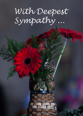 Sympathy Recordable Audio Voice Greeting Card