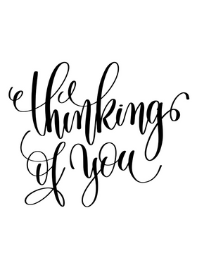 Thinking of You Recordable Audio Voice Greeting Card
