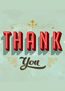Thank You Recordable Audio Voice Greeting Card 