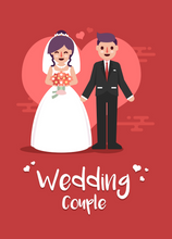 Load image into Gallery viewer, Wedding Recordable Audio Voice Greeting Card
